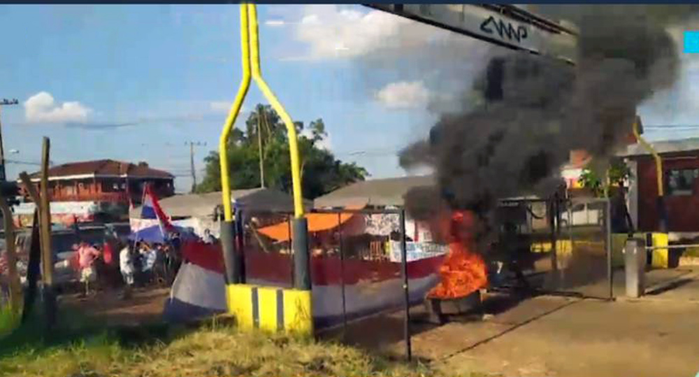 Encarnación - Protestas