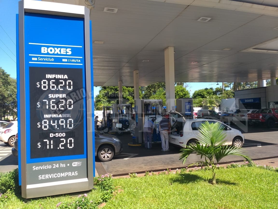 En menos de una semana volvió a subir el combustible en Misiones