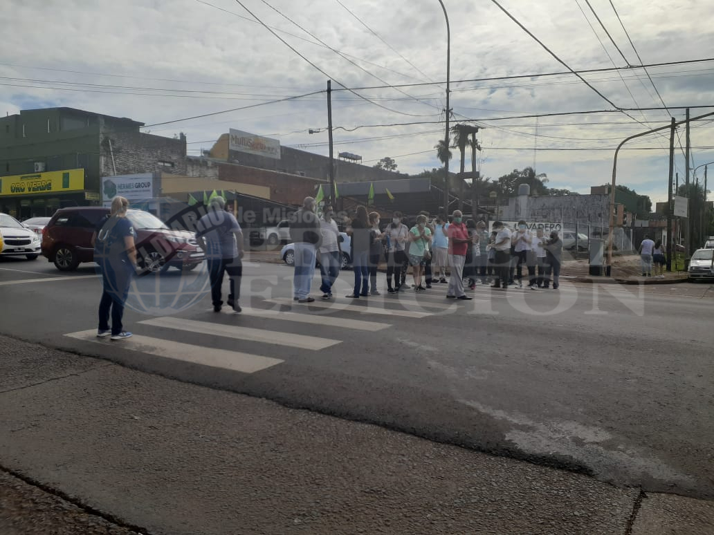 Nueva protesta contra las fotomultas en Posadas