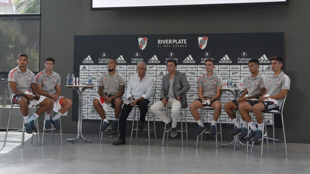 River presentó a sus refuerzos: “Nadie viene a reemplazar a nadie”
