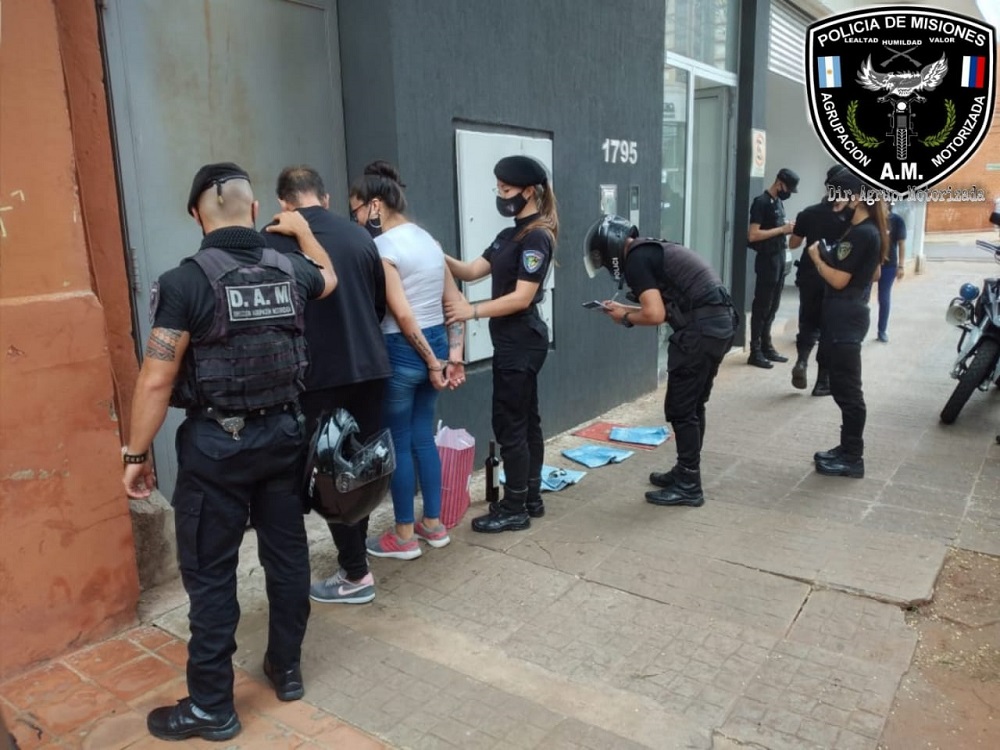 Atraparon a “mecheros” en el microcentro de Posadas