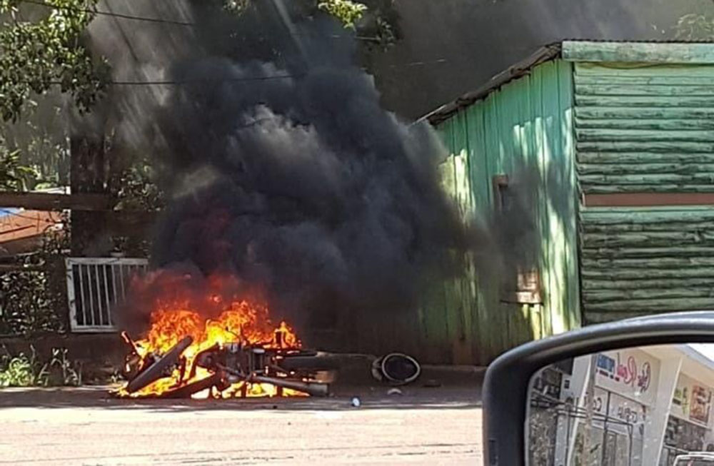 Imputaron al acusado de amputarle un dedo, de un machetazo, al vecino