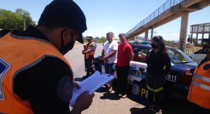 Expulsaron a paraguayos que ingresaron ilegalmente a Misiones