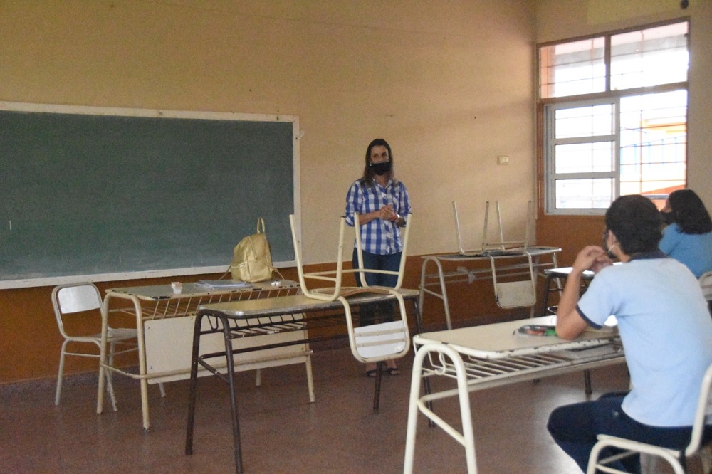 Harán un simulacro de clases presenciales la próxima semana