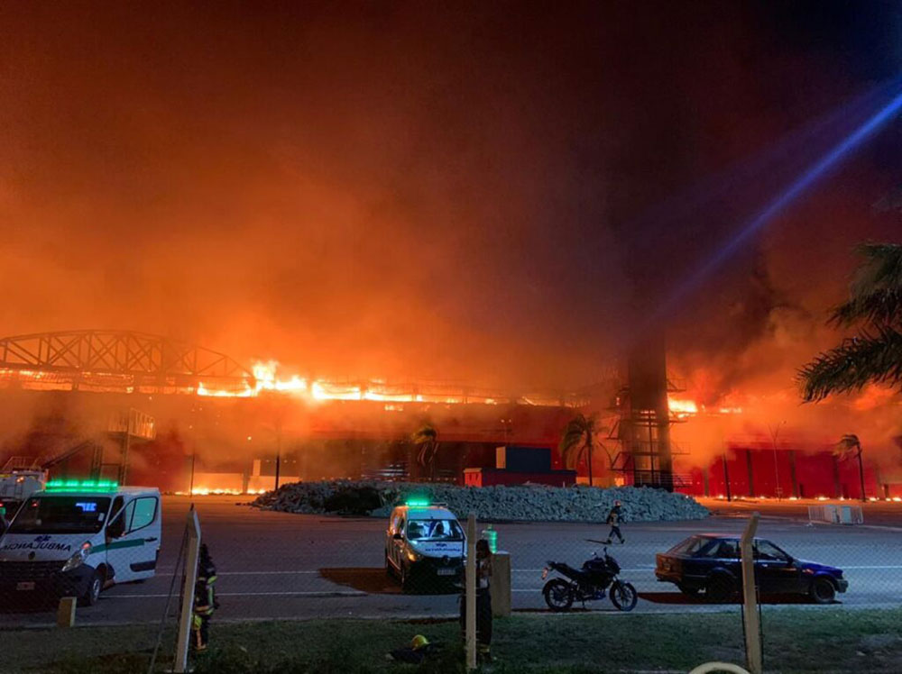 Incendio destruyó parte del autódromo de Termas de Río Hondo