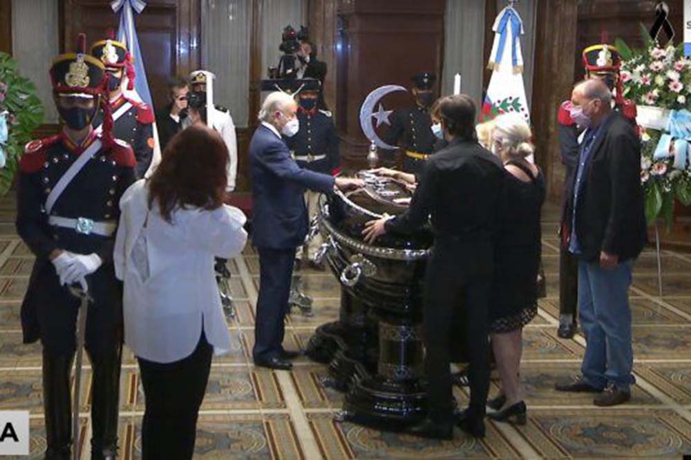 Carlos Menem - Velorio