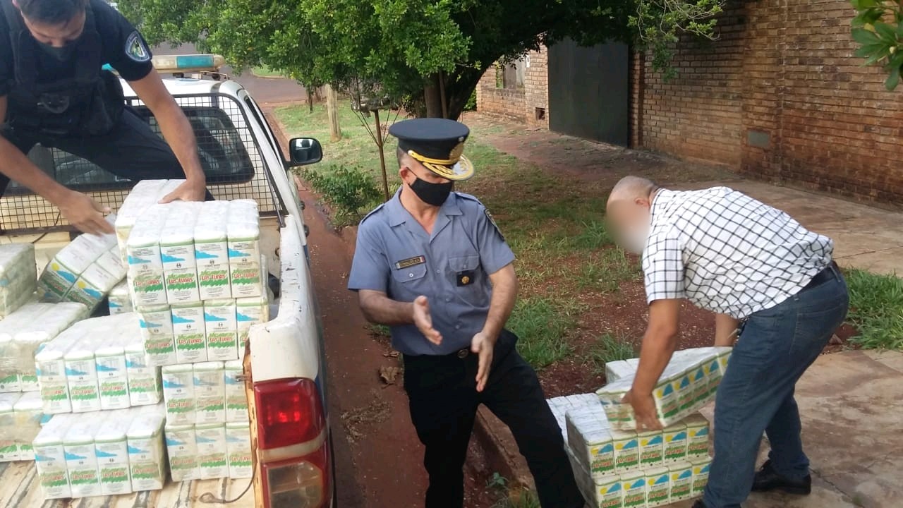 Cayó soldado y su hermano por el robo de yerba en Tres Capones