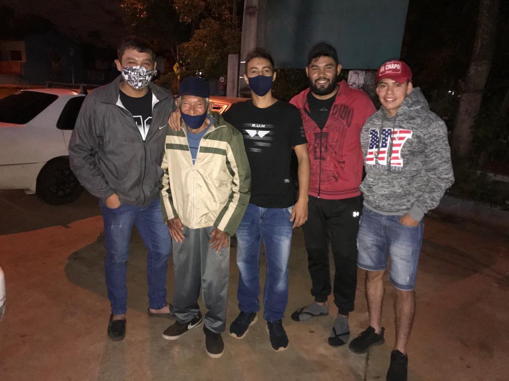 Anciano abandonado en la frontera pudo reencontrarse con su familia