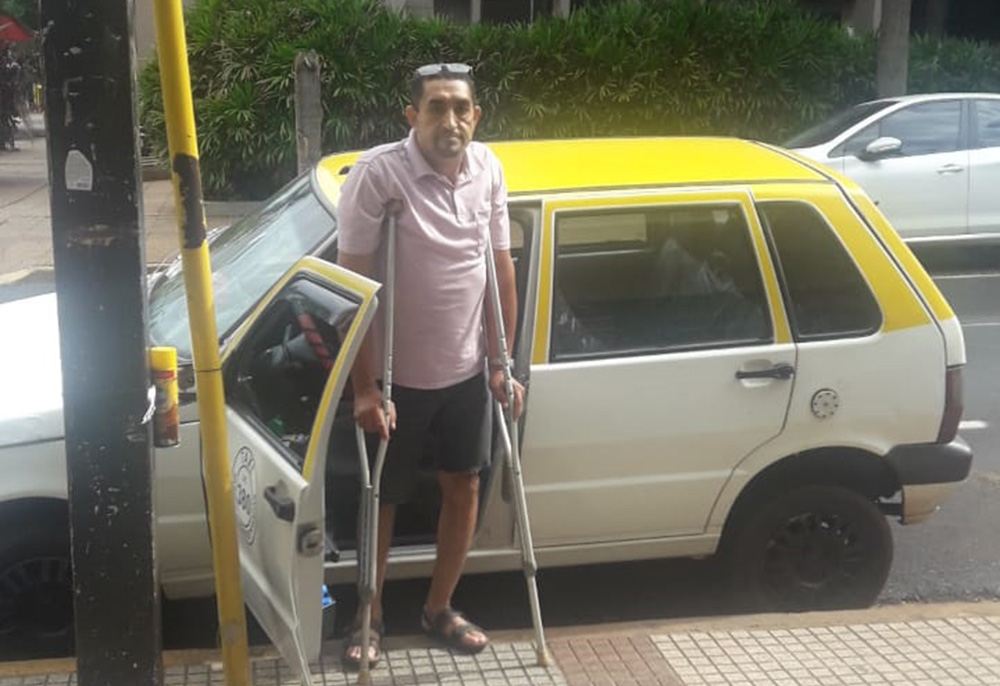 Feijoada solidaria para ayudar al taxista Orlando Martins