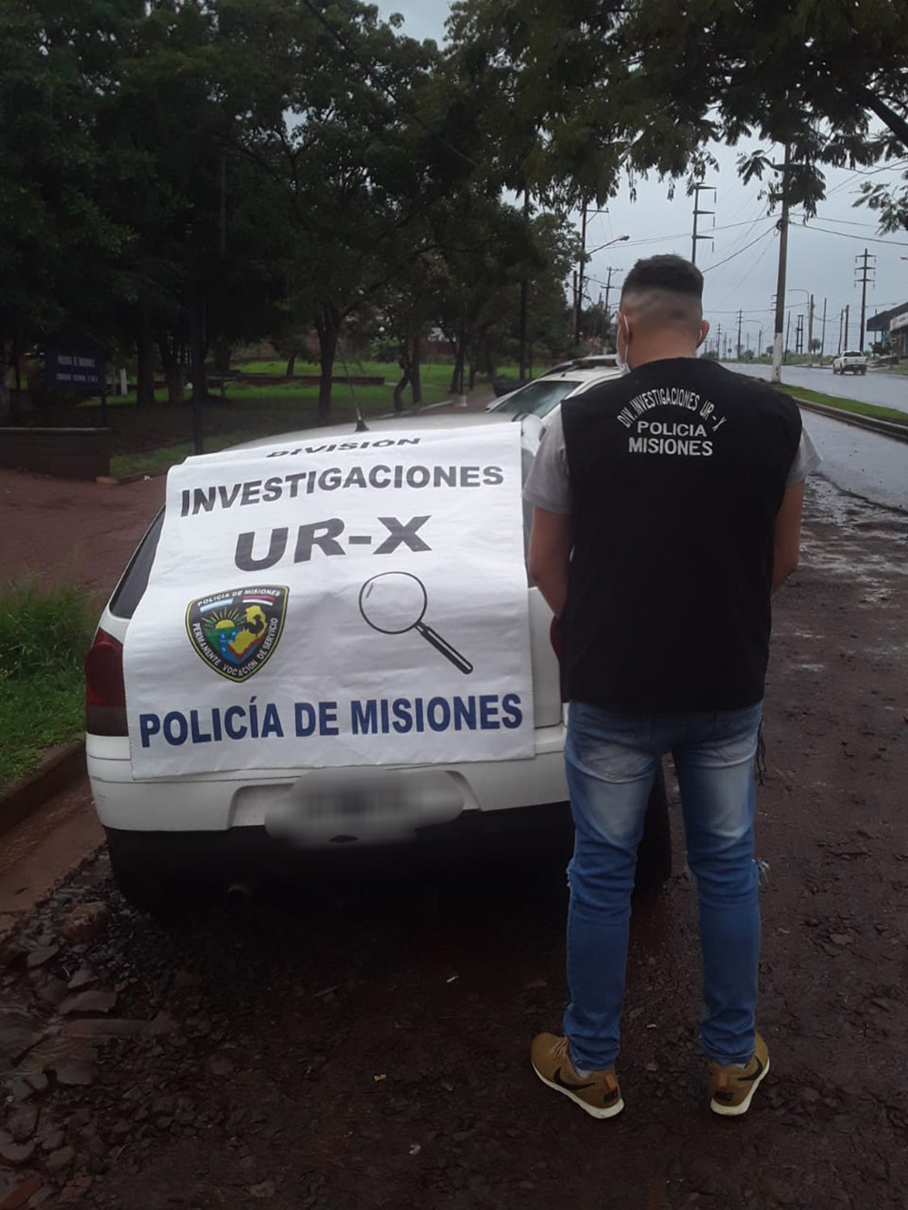 Secuestraron un auto que estaría involucrado en el siniestro vial ocurrido esta mañana en la avenida Cabo de Hornos