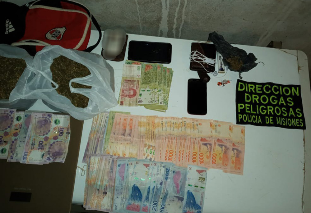 Desbaratan un “kiosco” narco en Garupá