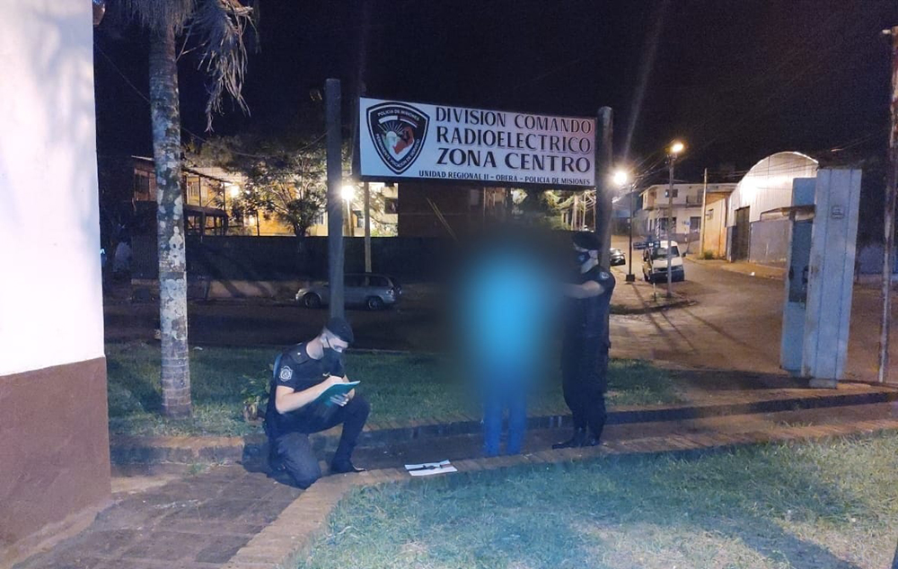 Oberá - Detuvieron a un hombre por atacar a otro con un puñal en el barrio San Miguel