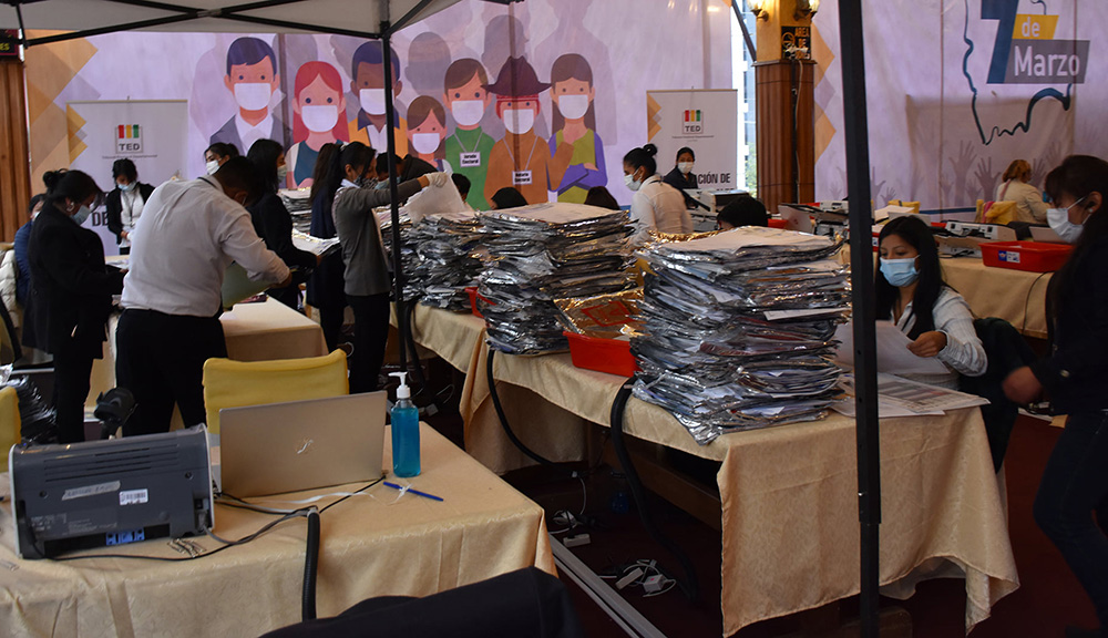 Bolivia - Ente electoral sufre ciberataque tras elecciones