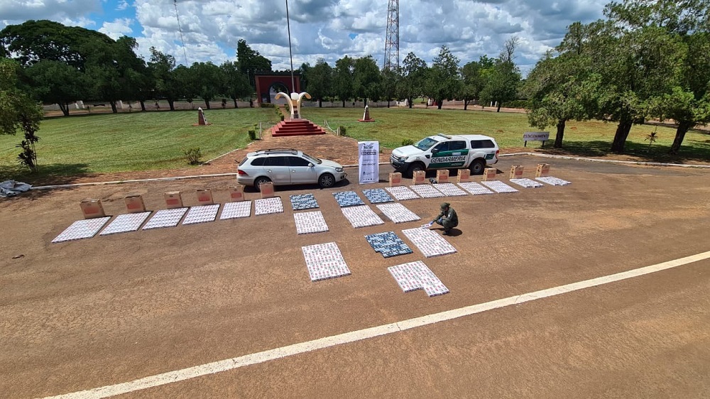 Secuestraron más de 11 mil paquetes de cigarrillos en Candelaria