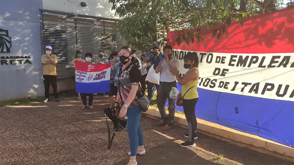 Encarnación - Manifestantes