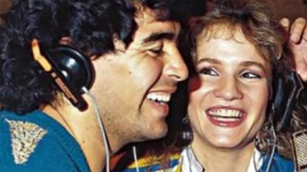 Lucía Galán habló de su supuesto embarazo de Diego Maradona