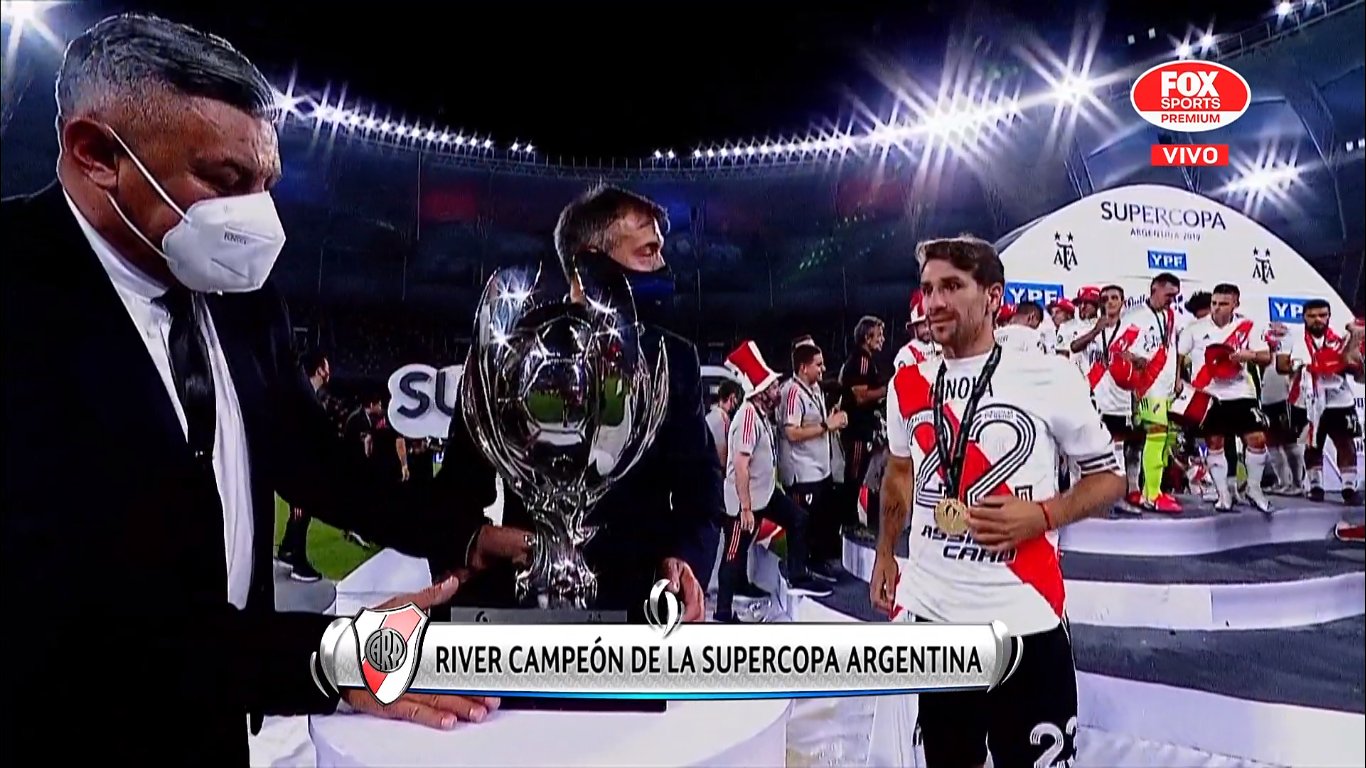 River aplastó a Racing y es campeón de la Supercopa Argentina