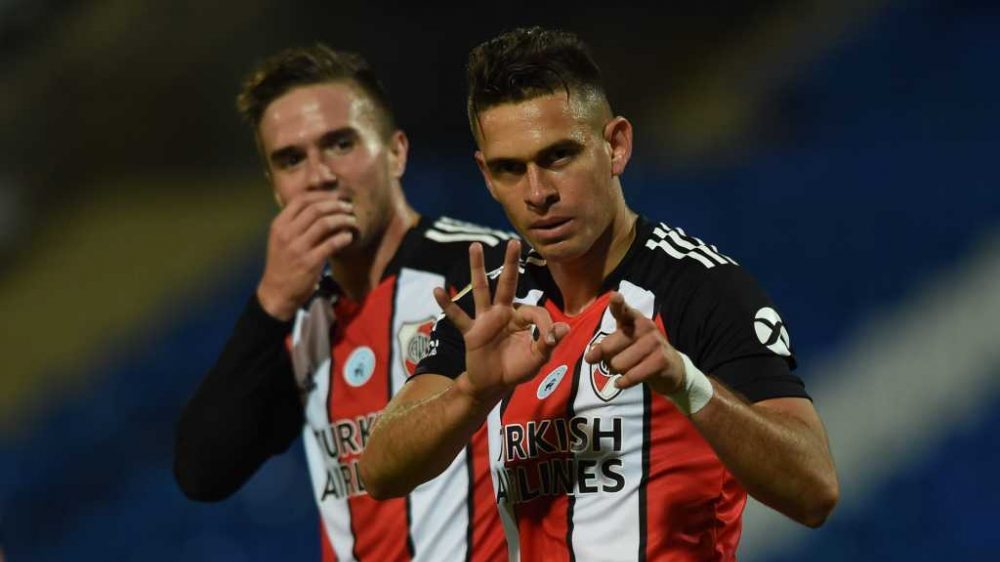 Show y victoria aplastante de River sobre Godoy Cruz