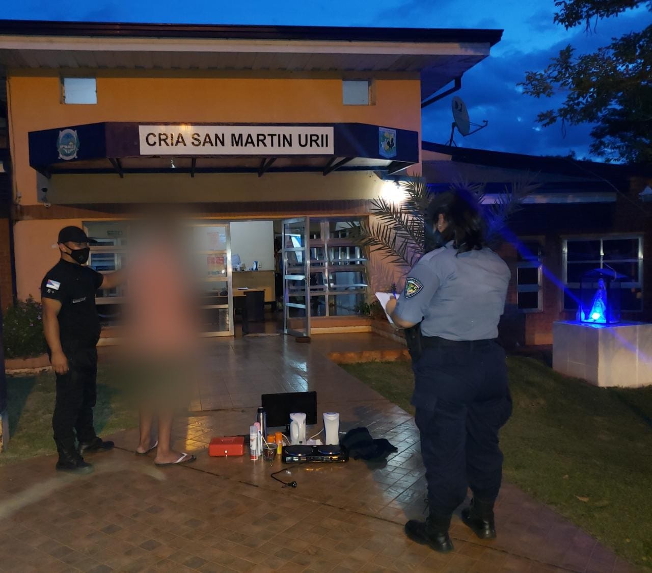 La Policía detuvo a un hombre por el robo al Juzgado de Paz en San Martín