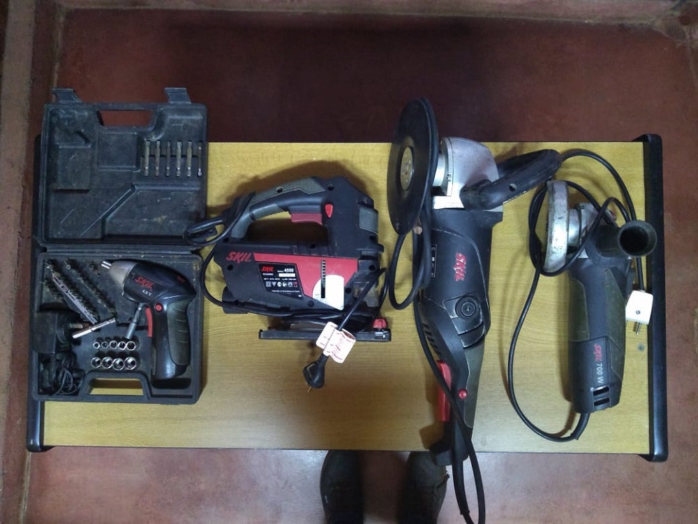 Herramientas robadas en Profundidad pasaron de mano a mano hasta Bonpland