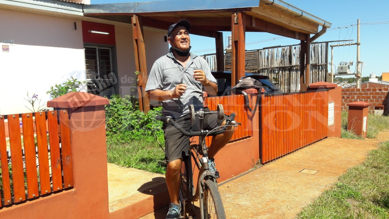 ¿Oficio en extinción?: llegó el afilador a Itaembé Guazú