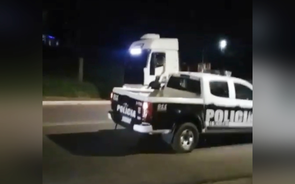 Posadas: camionero chocó a un motociclista y se dio a la fuga