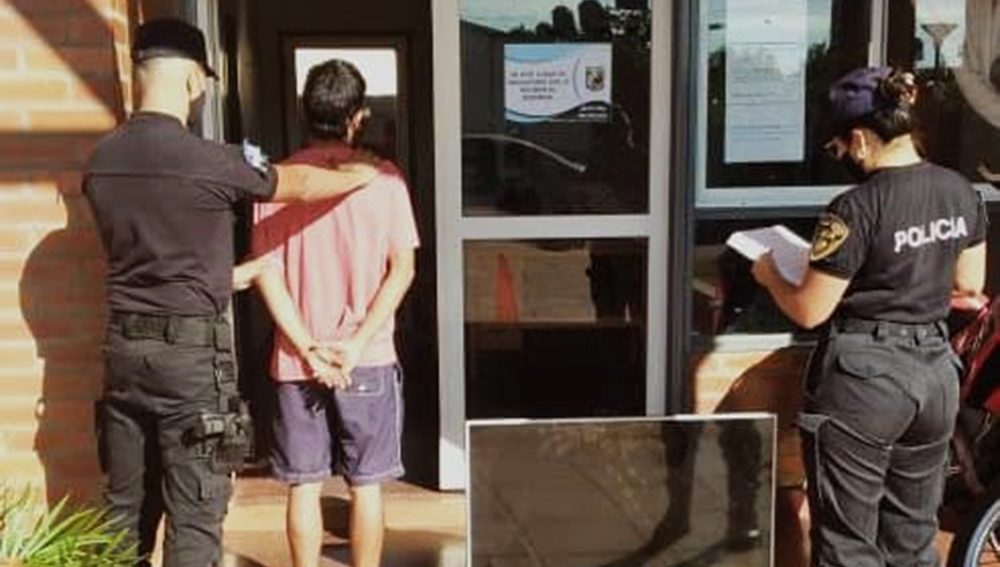Cayó "Luisito" por robar la tele de una jubilada