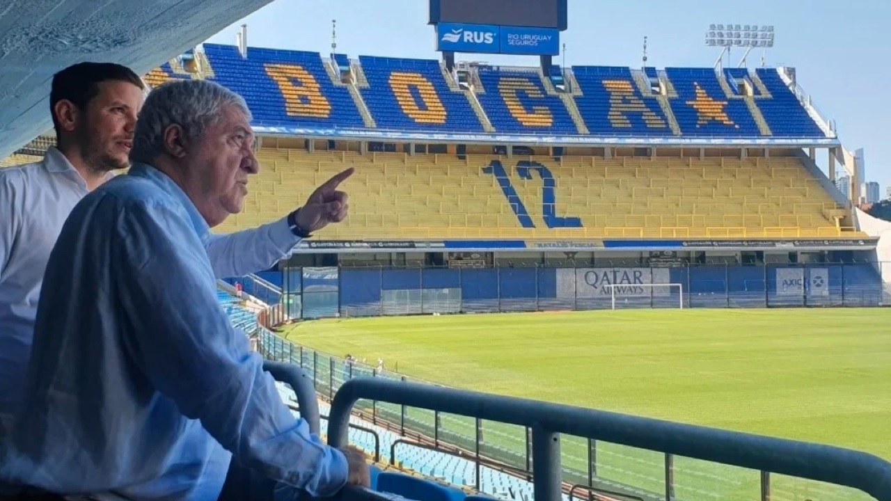 El presidente de Boca postuló a La Bombonera para la final de la Libertadores