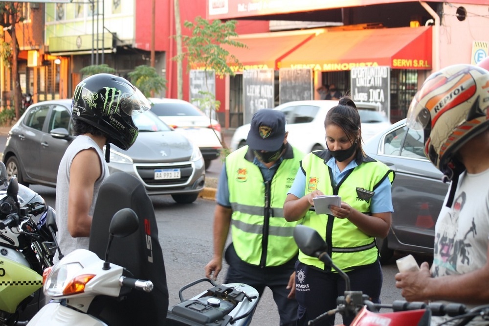 Dos motos y un auto retenidos en Posadas por contaminación sonora