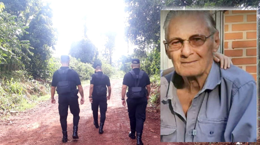 Intensa búsqueda de Aurelio Ernesto Schimpf en Jardín América