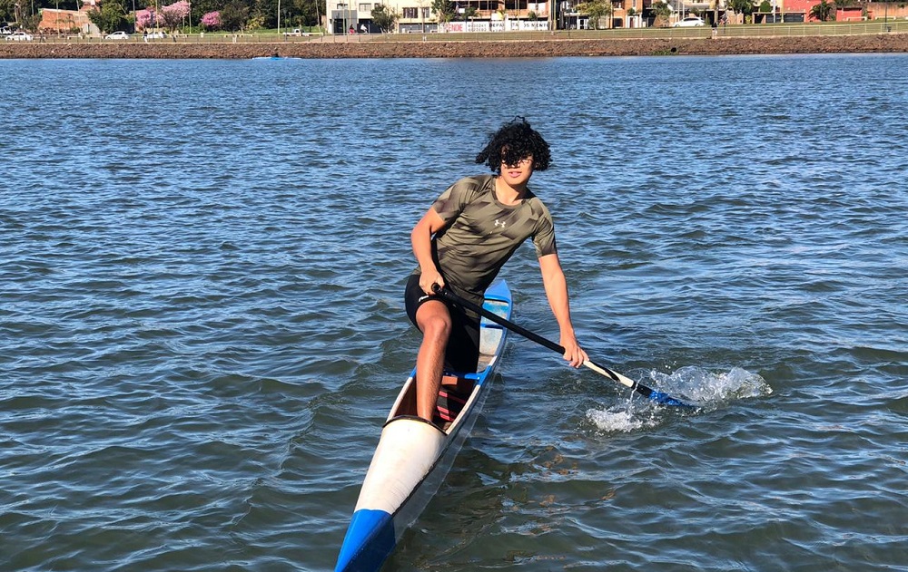 El primer canoísta misionero en un Selectivo nacional