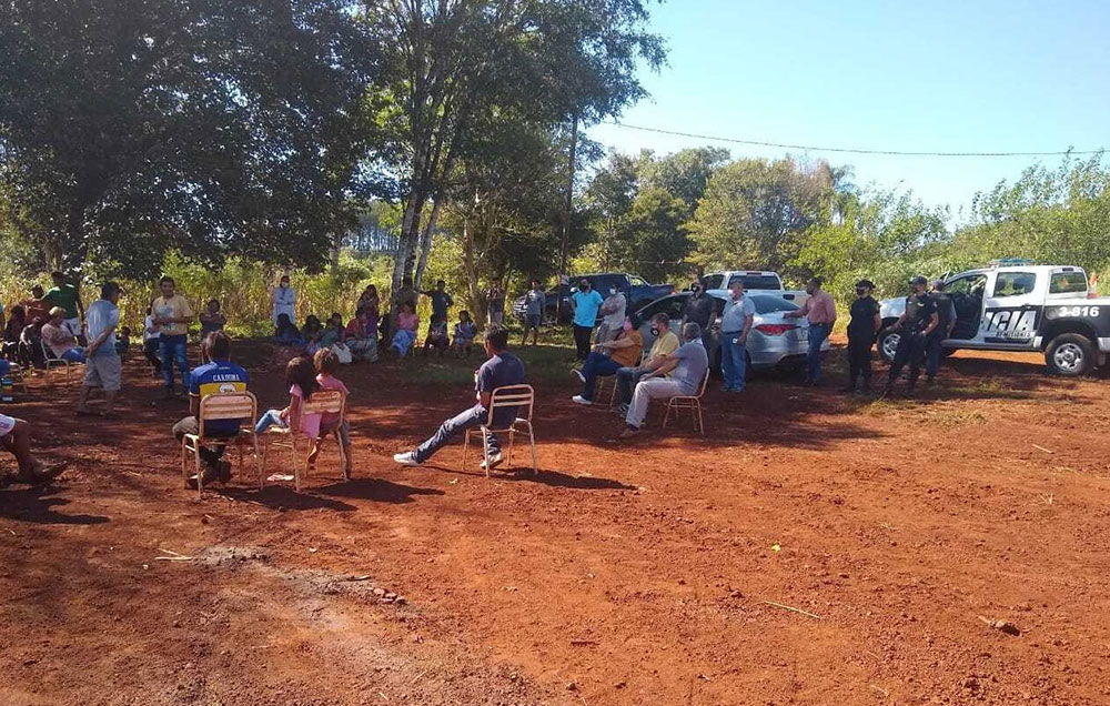 Siguen los conflictos de pueblos mbya por el uso de las tierras