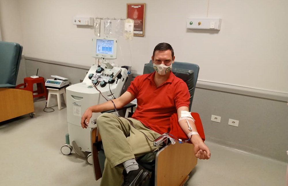 Donación de plasma/sangre en el Samic de Oberá