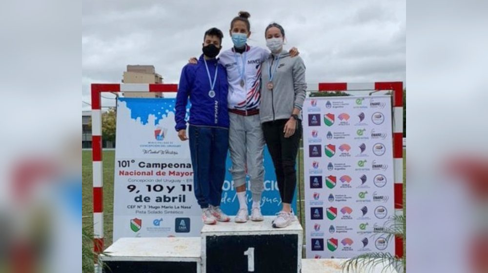 Se suman los podios misioneros en el Nacional de atletismo