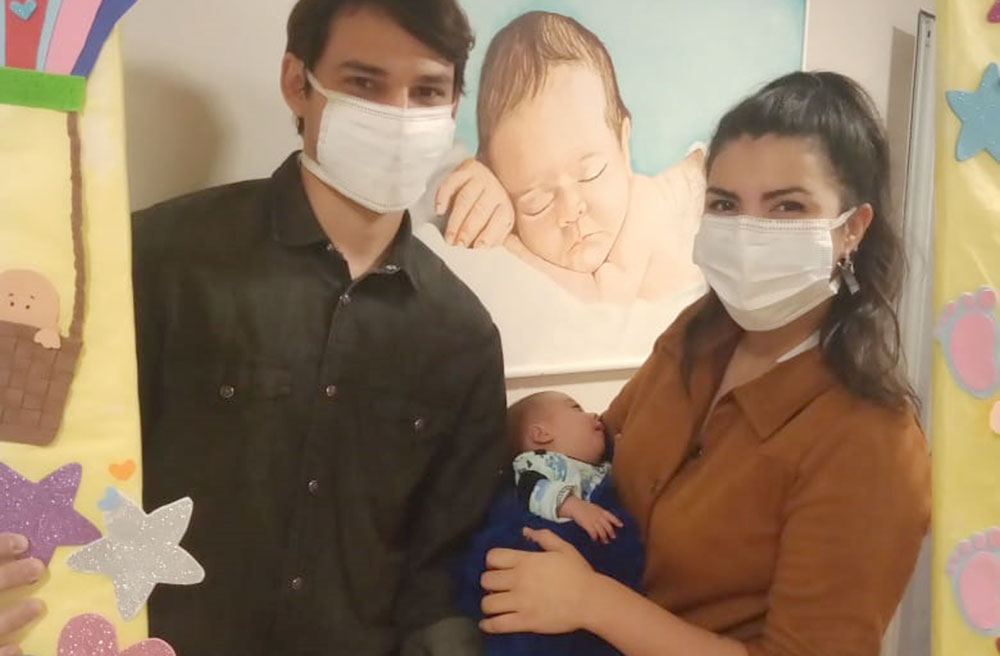 Bruno nació sietemesino y con 800 gramos, pero es un guerrero