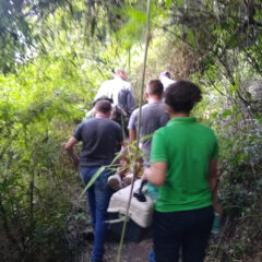 Rescataron a un turista en el Parque Salto Encantado