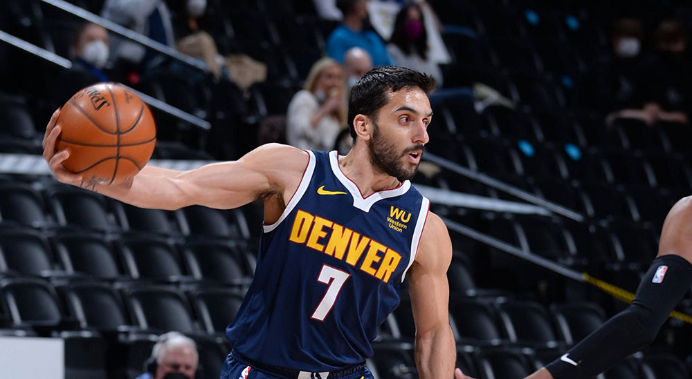 Robos, asistencias y corazón, la fórmula de Campazzo en Denver