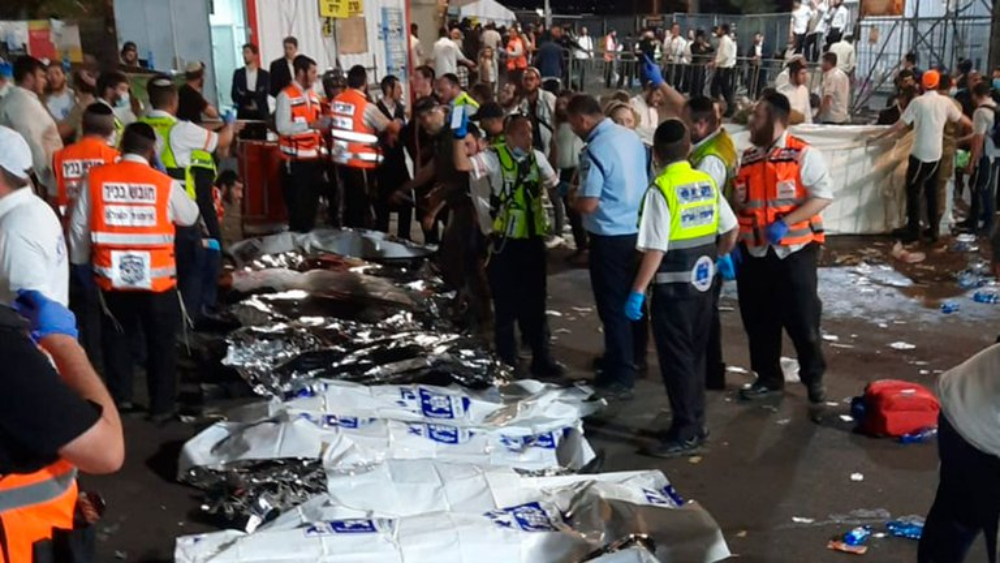 Israel: una estampida deja al menos 44 muertos en una peregrinación