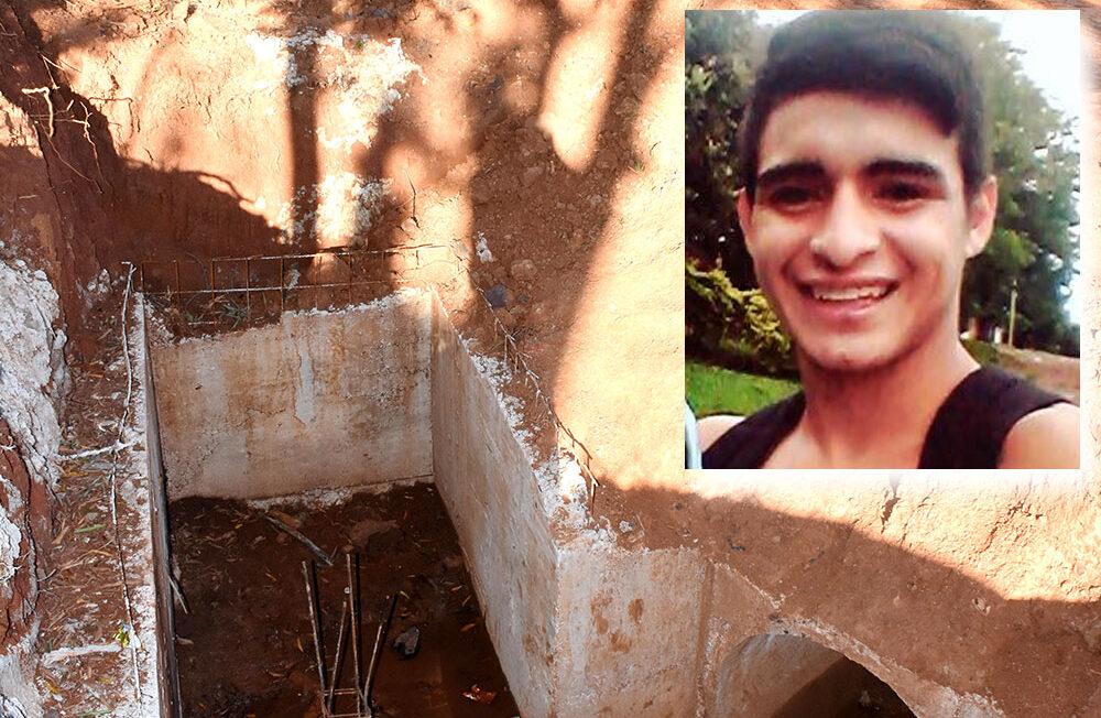 Joven estudiante falleció tras caer a un desagüe en construcción