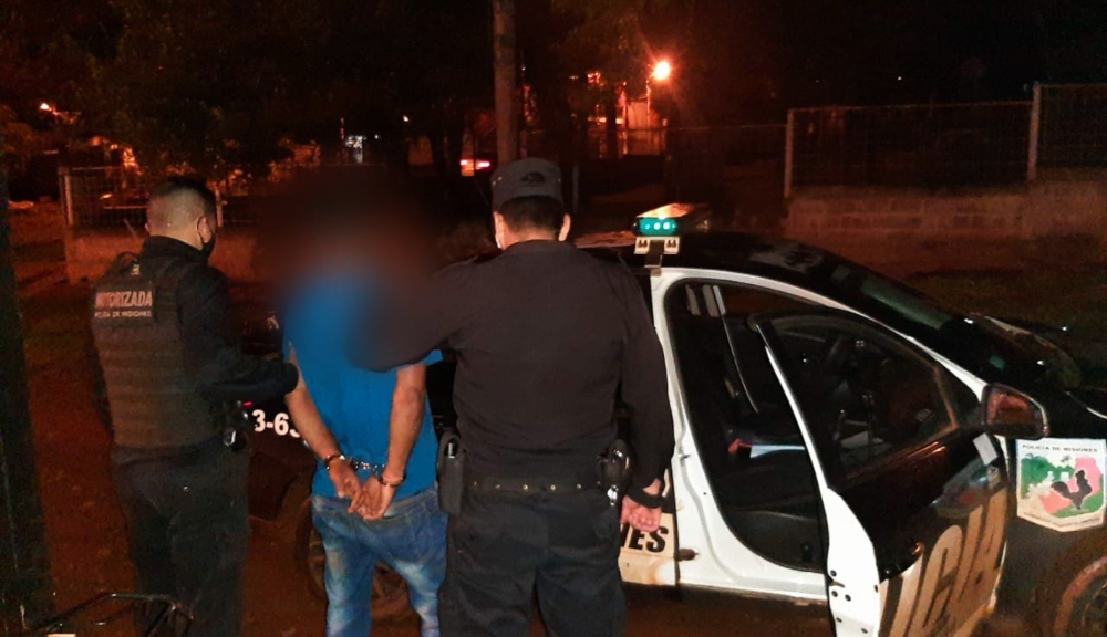 Detuvieron a violento que intentó agredir a su vecina en Oberá
