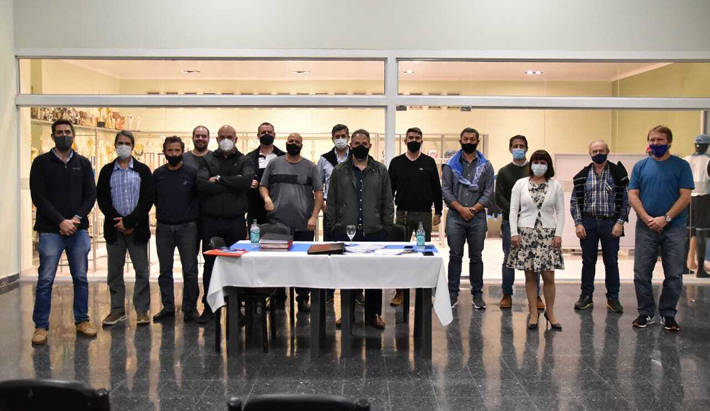 Sergio Feversani reelecto en OTC - asamblea Oberá Tenis Club