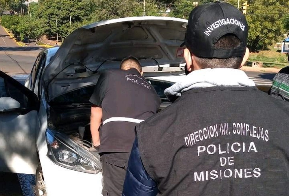 Secuestraron un auto adulterado en Posadas