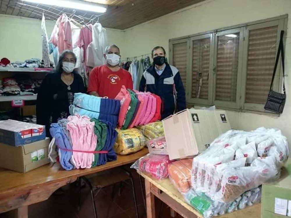 “Nos alegra la generosidad de la gente en este contexto complejo”