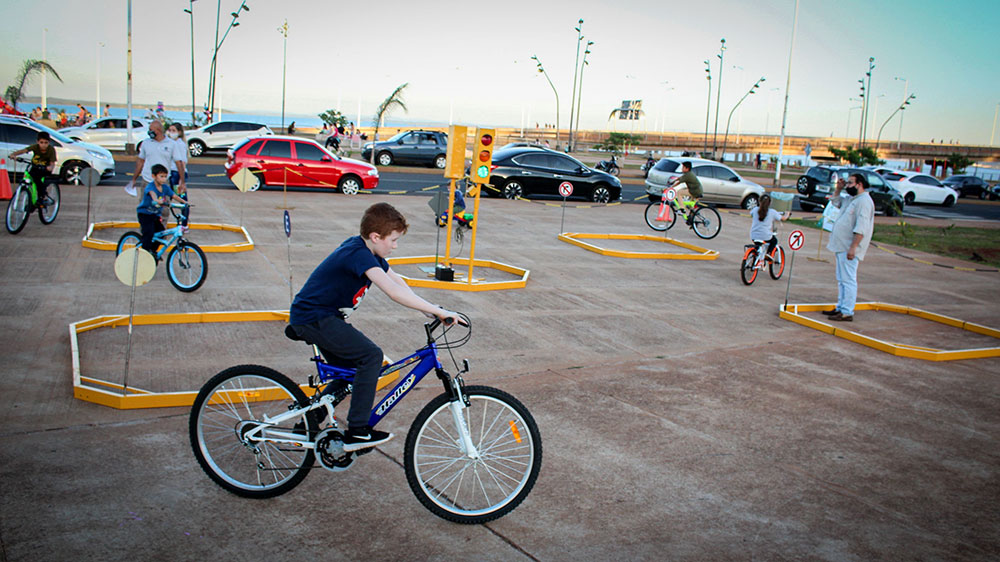 Escuela de Educación Vial hoy en la costanera de Posadas