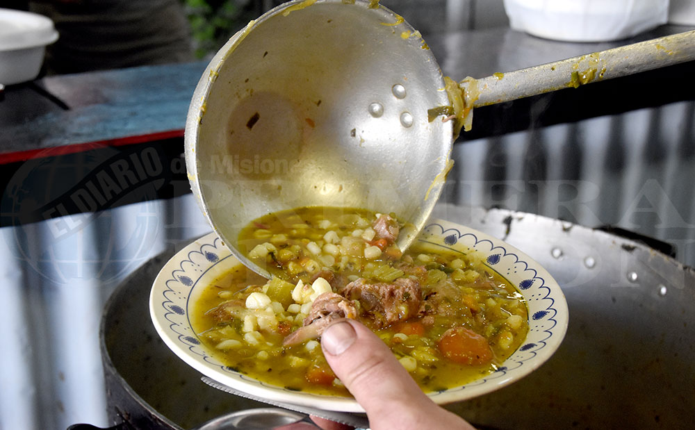 El locro se lució en el Día del Trabajador