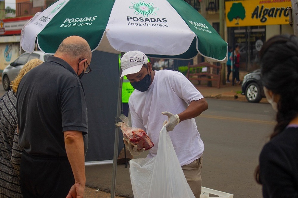 Ofertas de carne y pescado desembarcan en barrios de Posadas