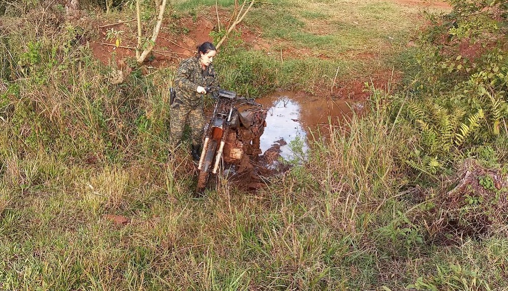 Prófugo estaba escondido en la reserva Yabotí y circulaba en moto cross