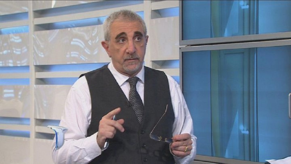 Ricardo Canaletti tiene coronavirus y está internado por una neumonía bilateral