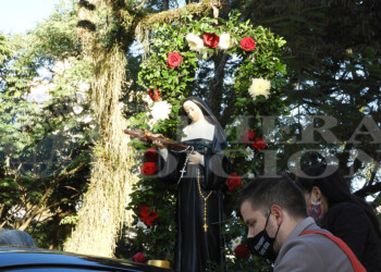 Una extensa caravana acompañó a Santa Rita en Posadas