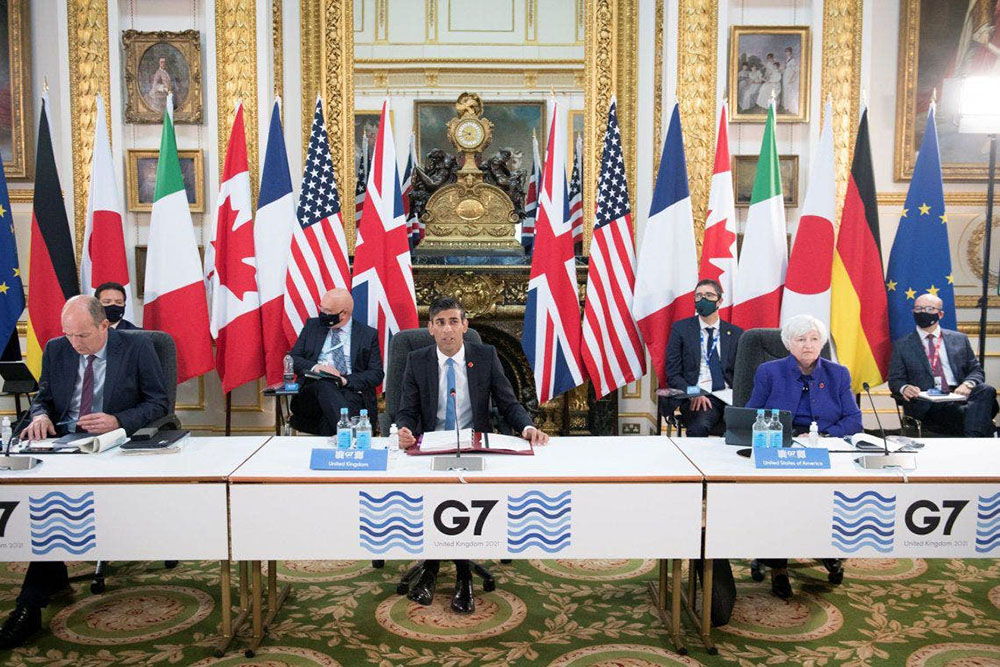 El G7 acuerda un impuesto mundial para las grandes empresas